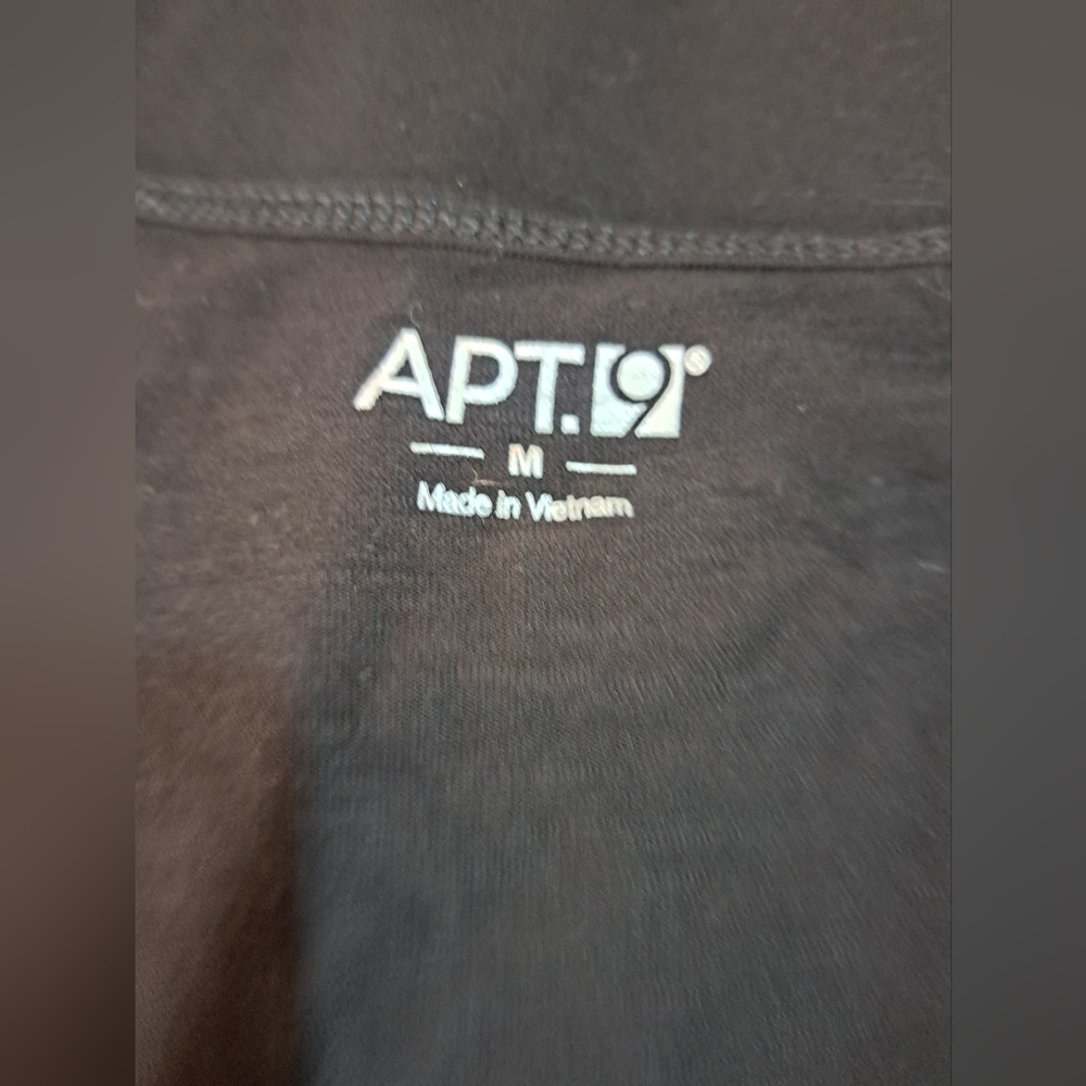 APT 9 Women Blause  Sequin Size M black - Picture 6 of 8